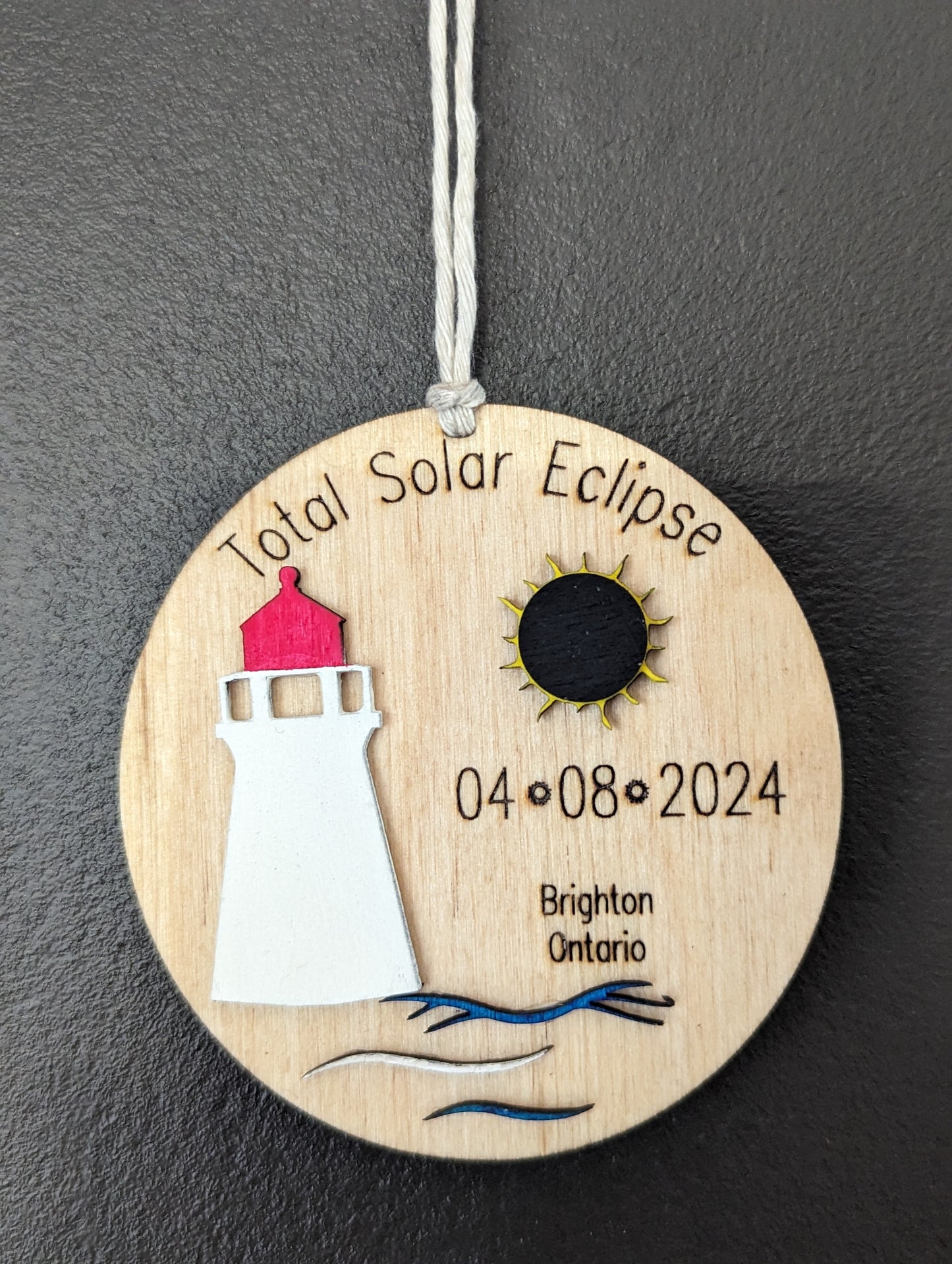 A Solar Eclipse Ornament